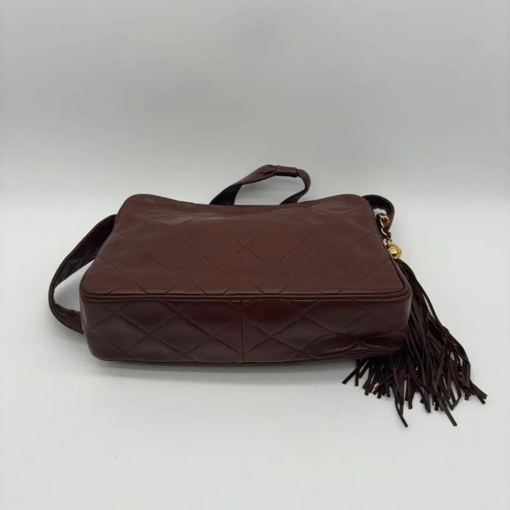 CHANEL Quilted Leather Camera Bag